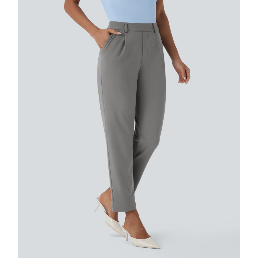 BumFlair - Lightweight Comfort Tapered Work Pants for Women