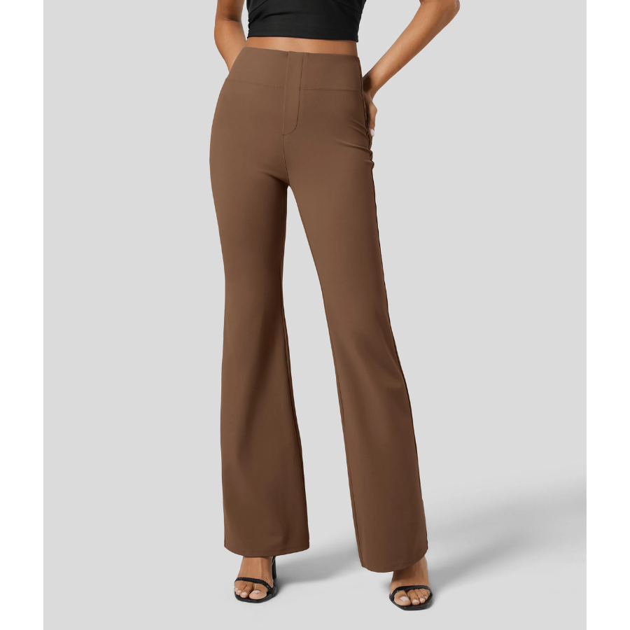 BumFlair - SoftStretch Flared Pants for Women