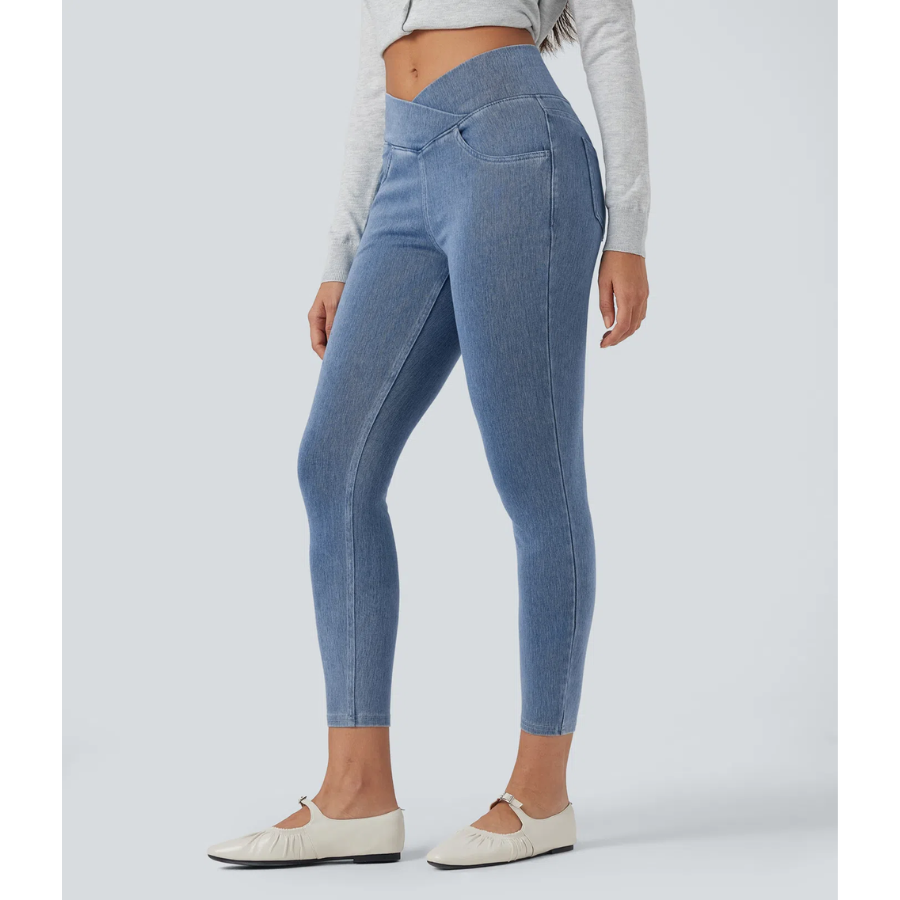 BumFlair - Shaping Comfort Denim Leggings for Women