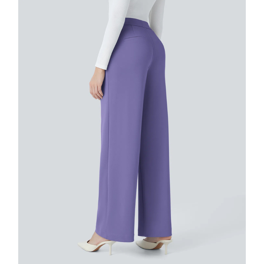 BumFlair – Lightweight Stretch Crepe Work Pants for Women