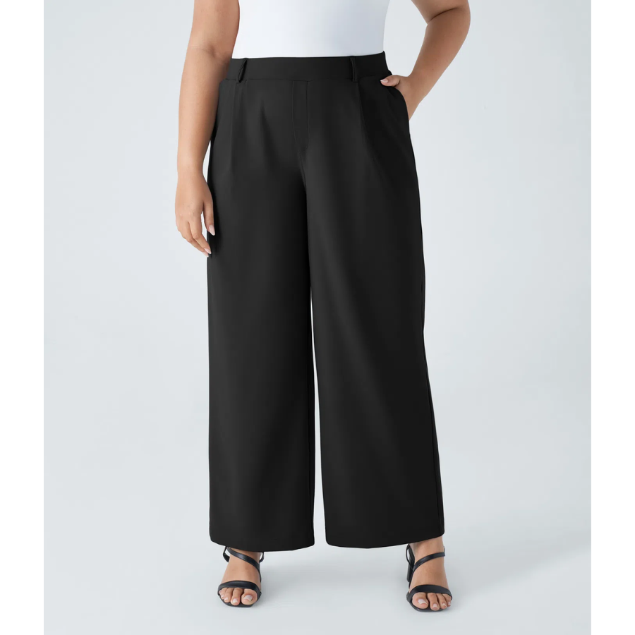 BumFlair - High-Waist Comfort Work Trous