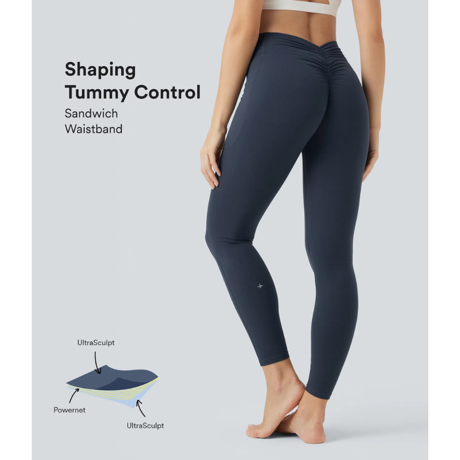 BumFlair – High-Waist Shaping Yoga Leggings for Women