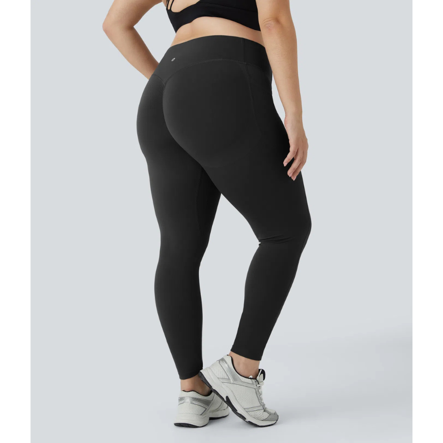 BumFlair - Tummy Control & Butt-Lifting Training Leggings for Plus Size Women