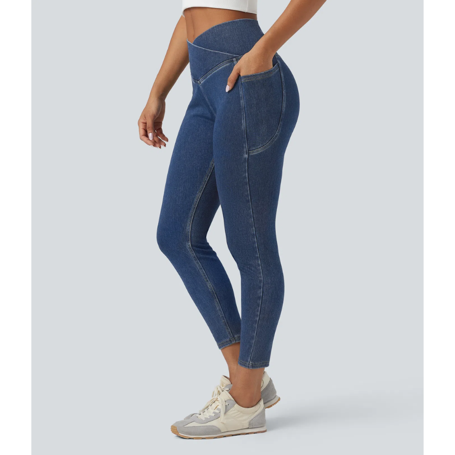 BumFlair - All-Day Comfort Denim Leggings for Women