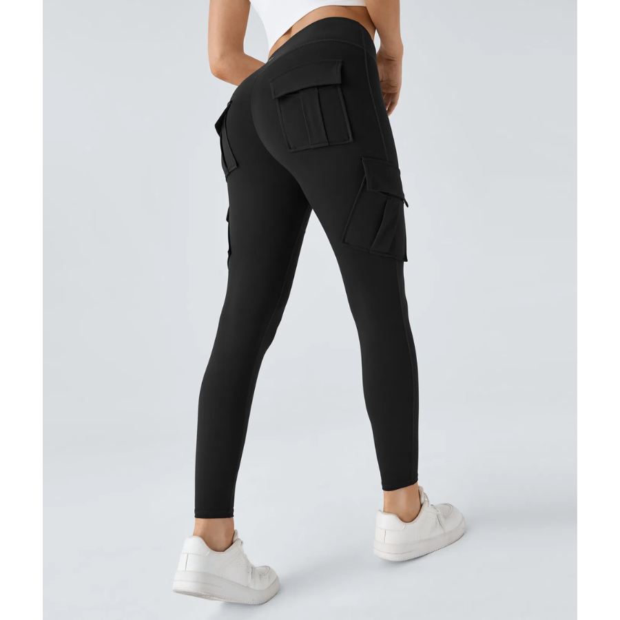 BumFlair - High-Waist Compression Skinny Leggings for Women