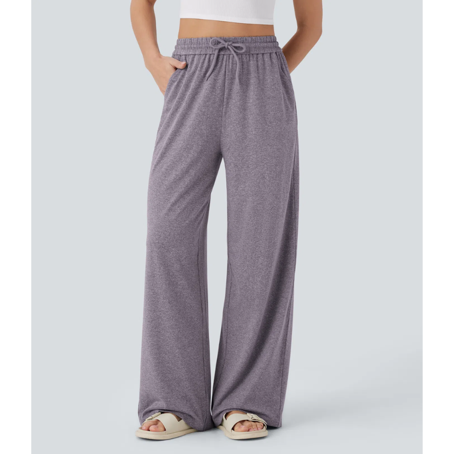 BmFlair - Adjustable Comfort Wide-Leg Casual Pants for Women