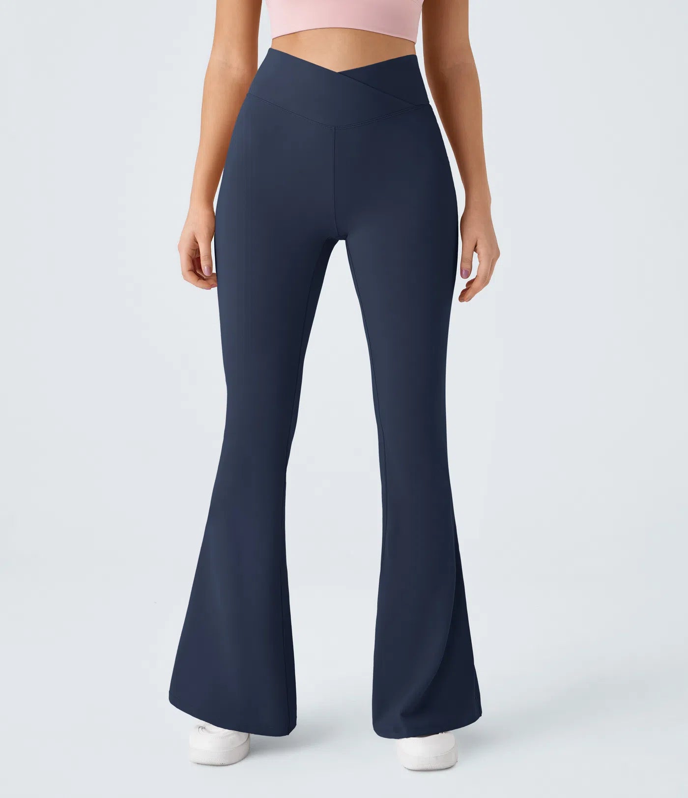 BumFlair - DayStretch Crossover High Waisted Pocket Leggings