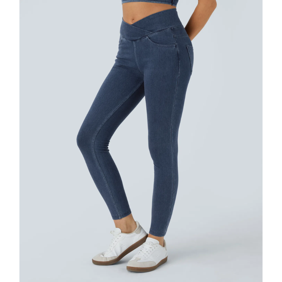 BumFlair - Shaping Comfort Denim Leggings for Women