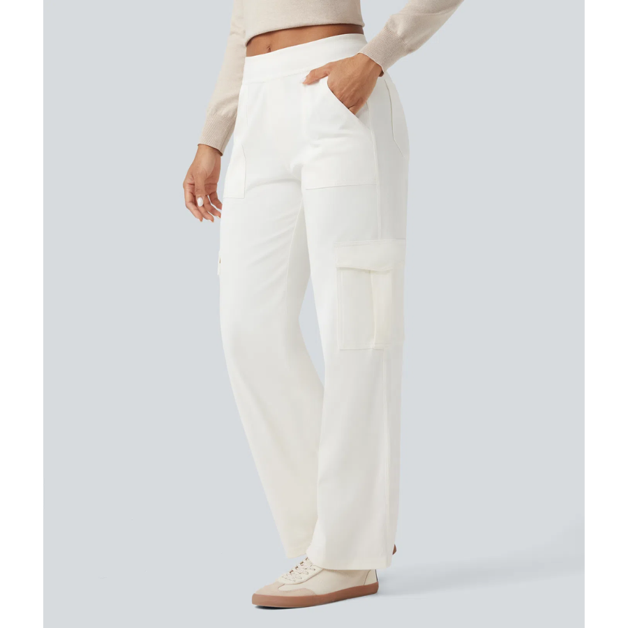 BumFlair - Multiple-Pocket Casual Cargo Pants for Women