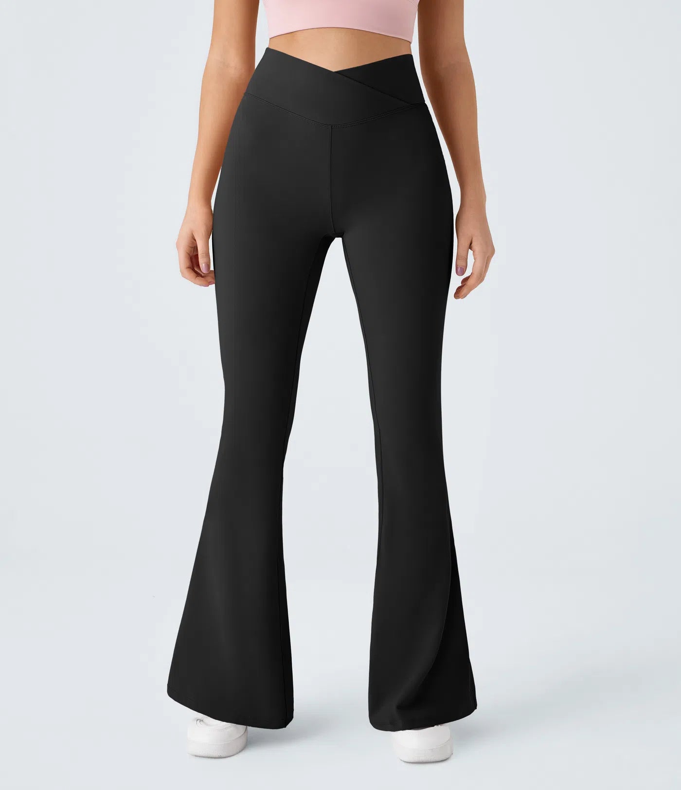 BumFlair - DayStretch Crossover High Waisted Pocket Leggings