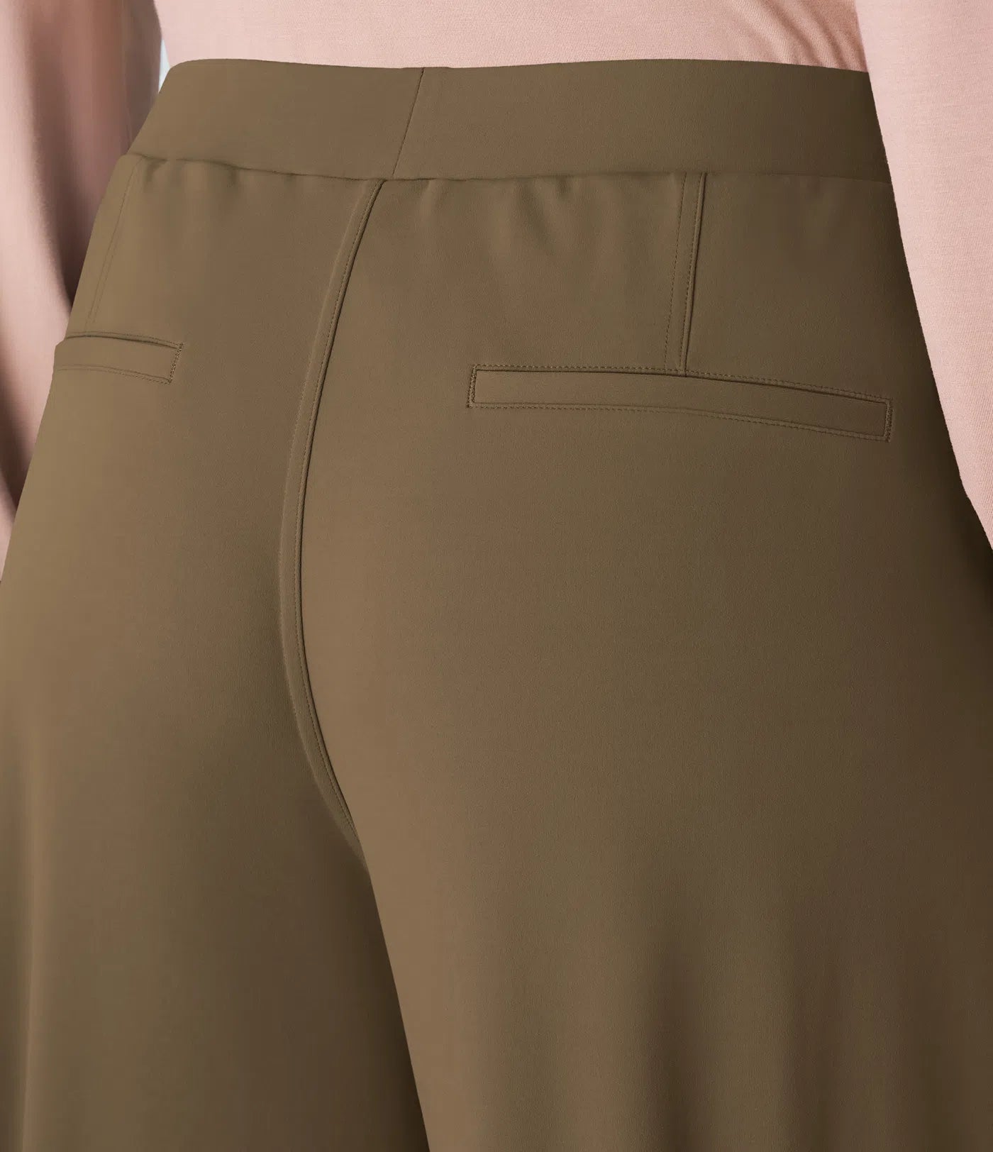 BumFlair - DayStretch High Waisted Pocket Straight Leg Work Plus Size Pants