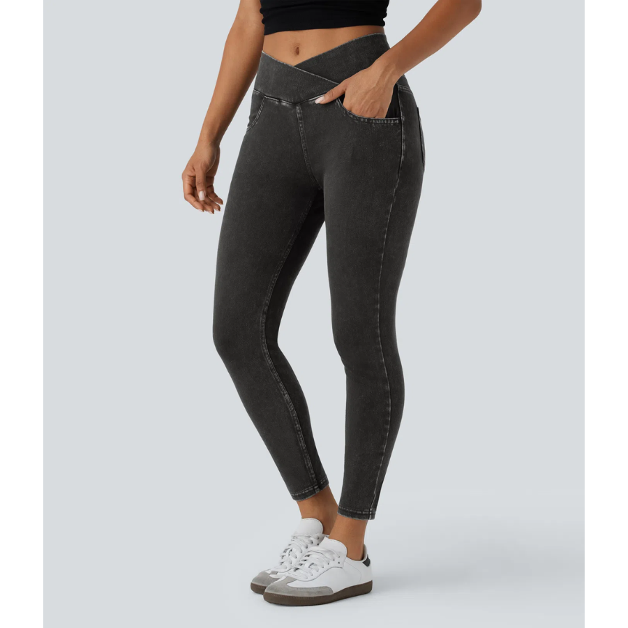 BumFlair - Shaping Comfort Denim Leggings for Women