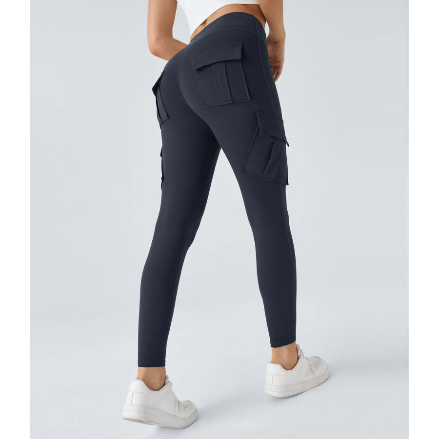 BumFlair - High-Waist Compression Skinny Leggings for Women