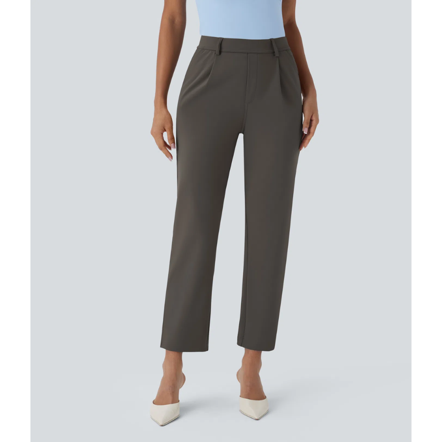 BumFlair - Lightweight Comfort Tapered Work Pants for Women