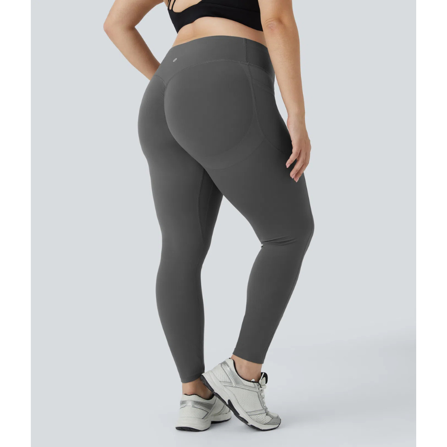 BumFlair - Tummy Control & Butt-Lifting Training Leggings for Plus Size Women