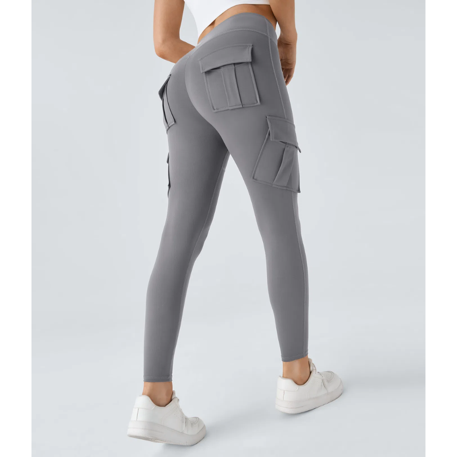 BumFlair - High-Waist Compression Skinny Leggings for Women