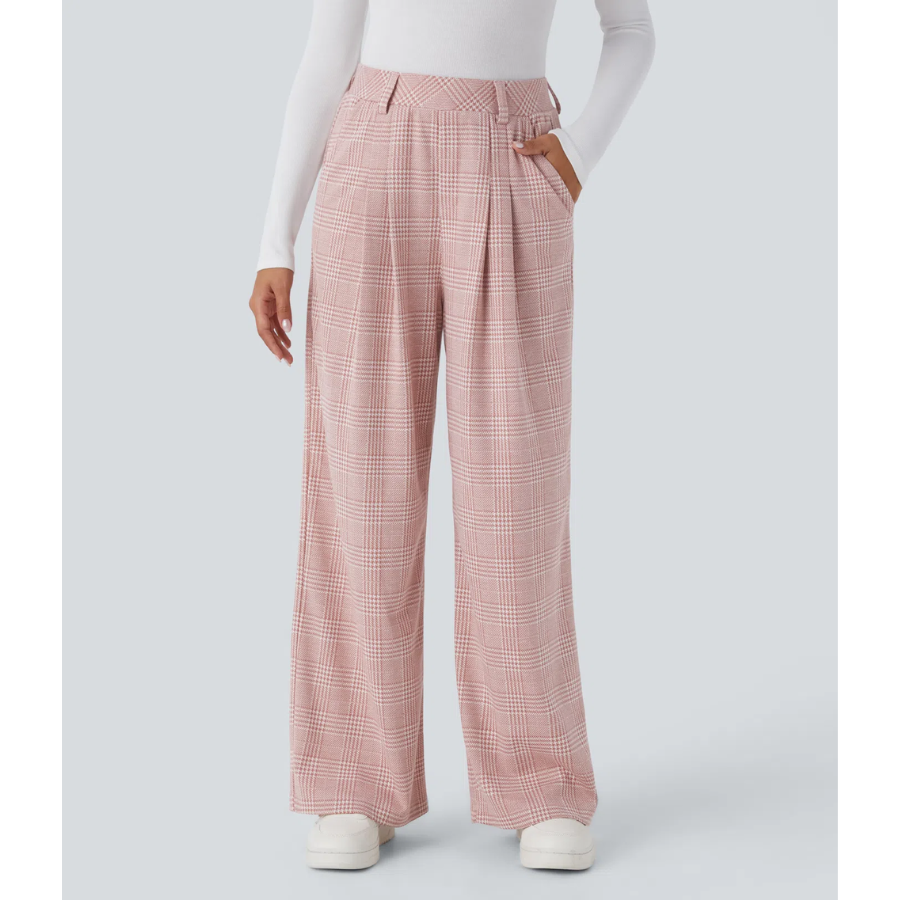 BumFlair - High-Waist Fit & Wide-Leg Casual Pants for Women