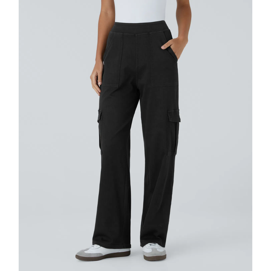 BumFlair - Multiple-Pocket Casual Cargo Pants for Women