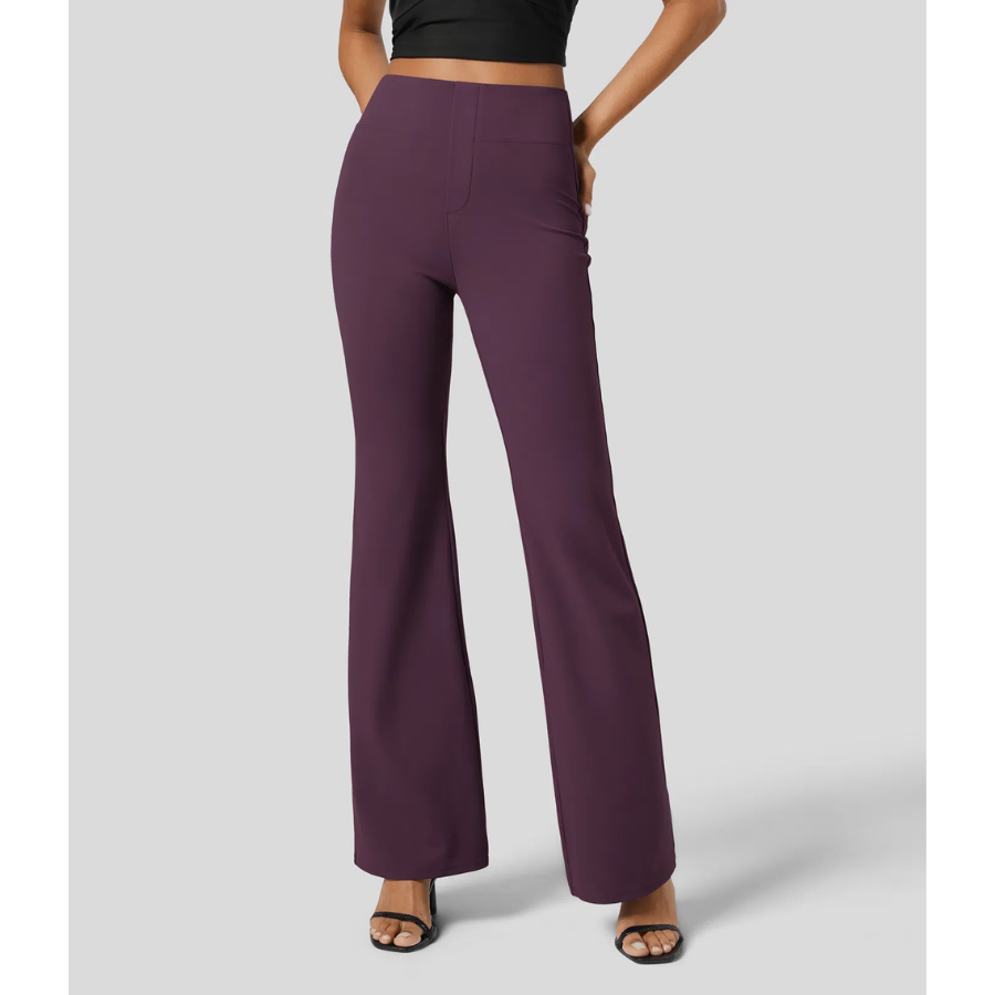 BumFlair - SoftStretch Flared Pants for Women