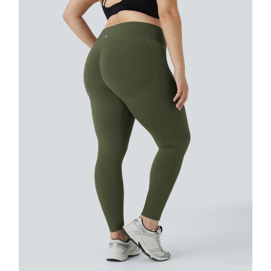 BumFlair - Tummy Control & Butt-Lifting Training Leggings for Plus Size Women