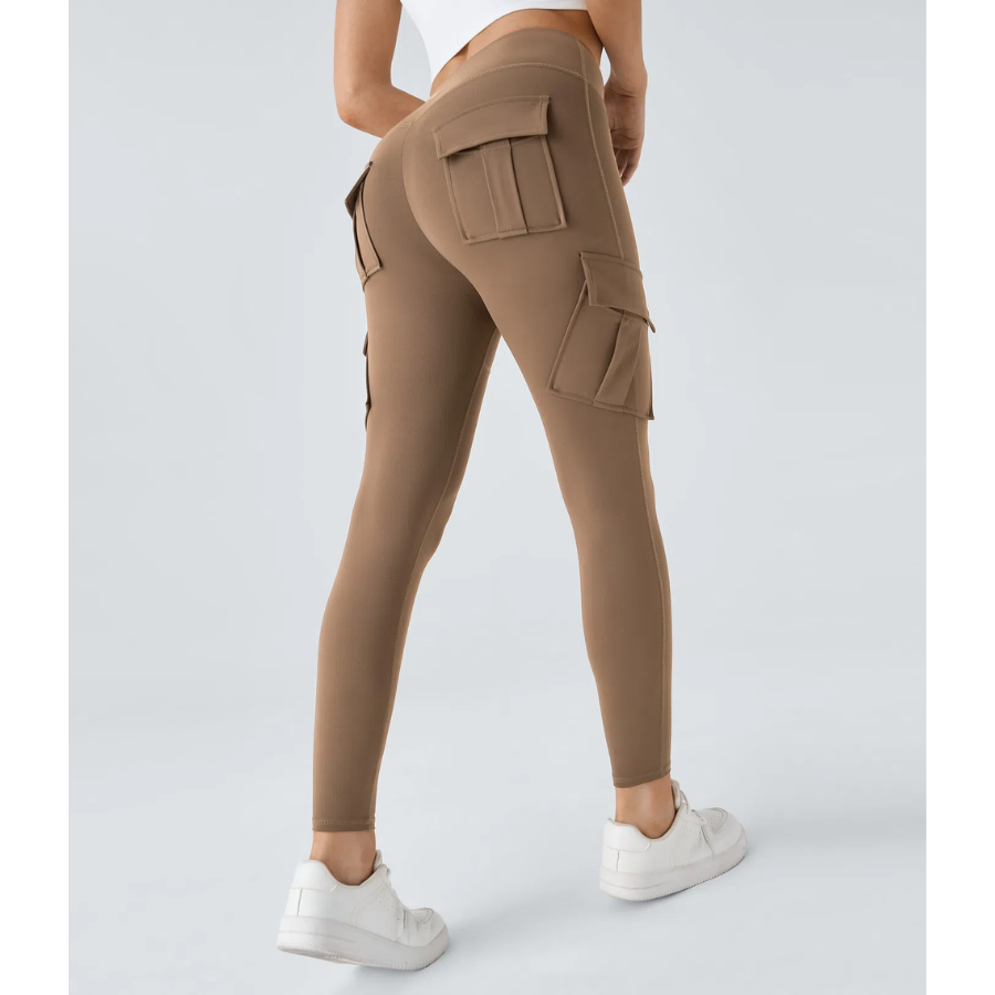 BumFlair - High-Waist Compression Skinny Leggings for Women