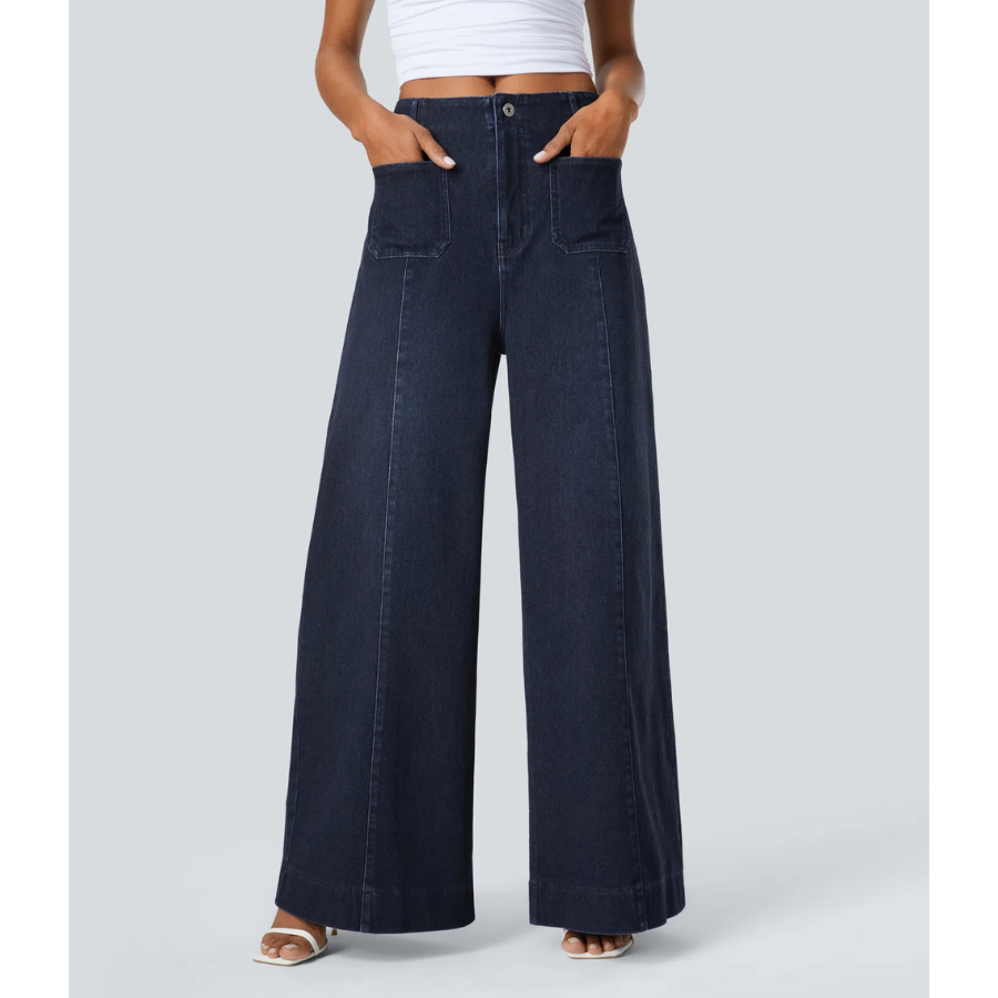 BumFlair – Everyday Stretch Wide Leg Jeans for Women