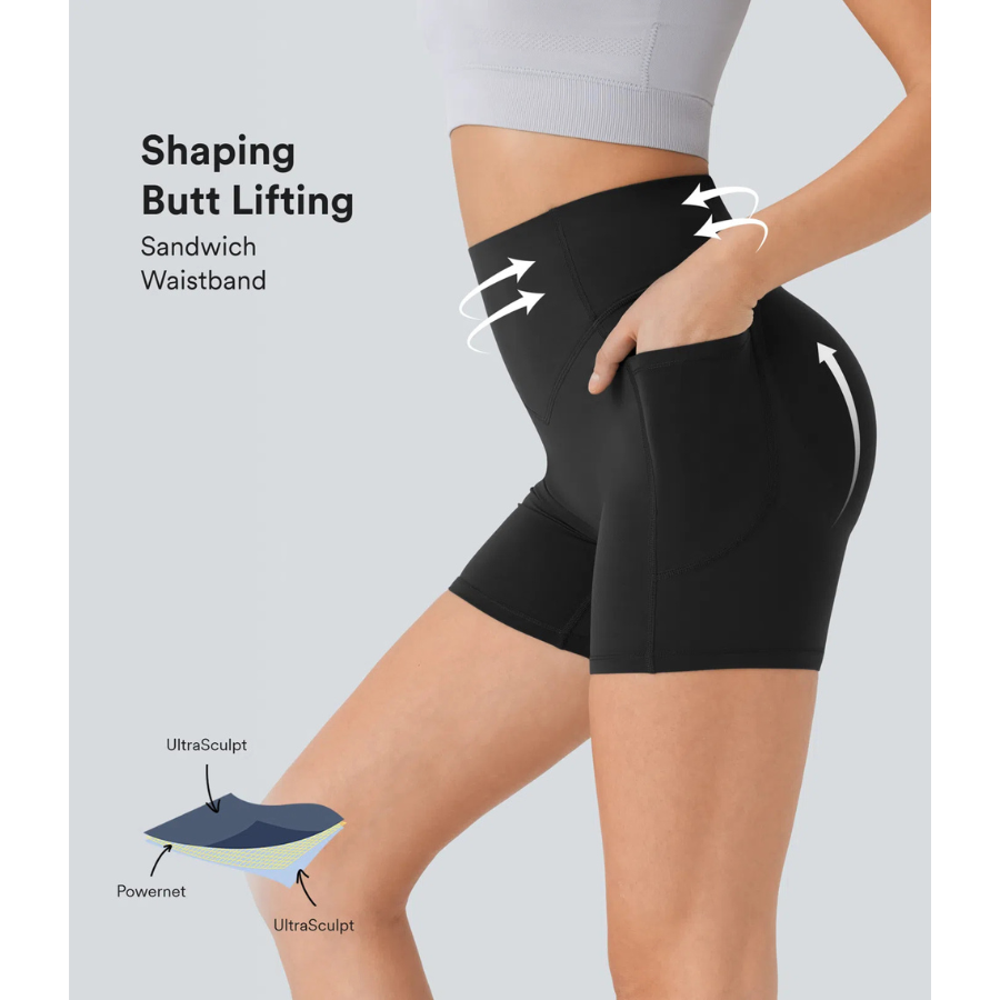 BumFlair – Butt-Lifting Workout Biker Shorts for Women