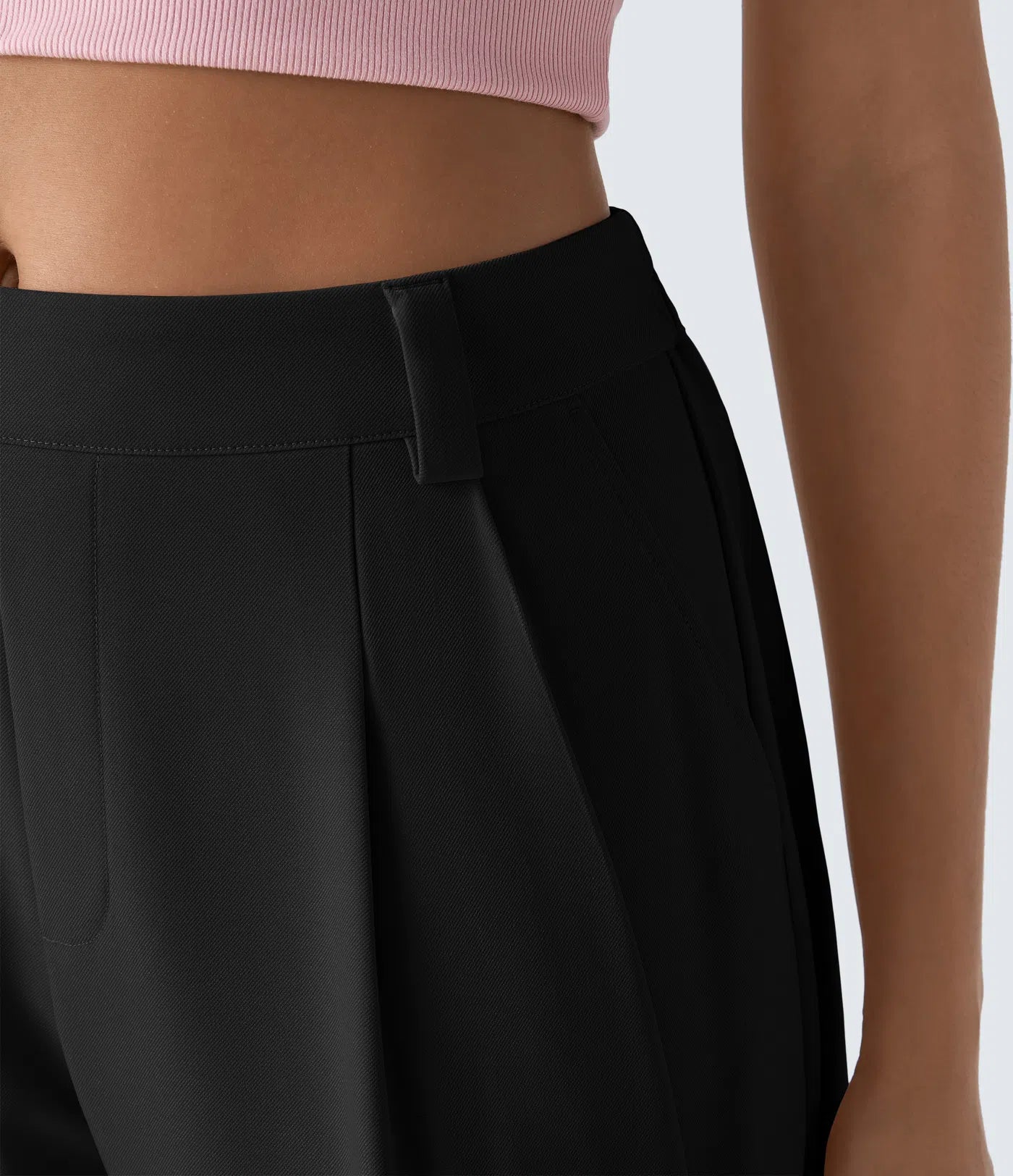 BumFlair – Mid Rise Pocket Barrel Leg Work Pants