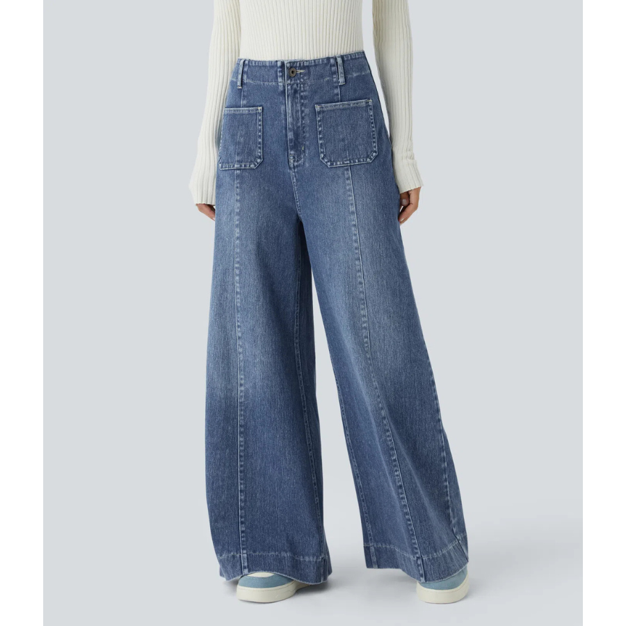 BumFlair – Everyday Stretch Wide Leg Jeans for Women