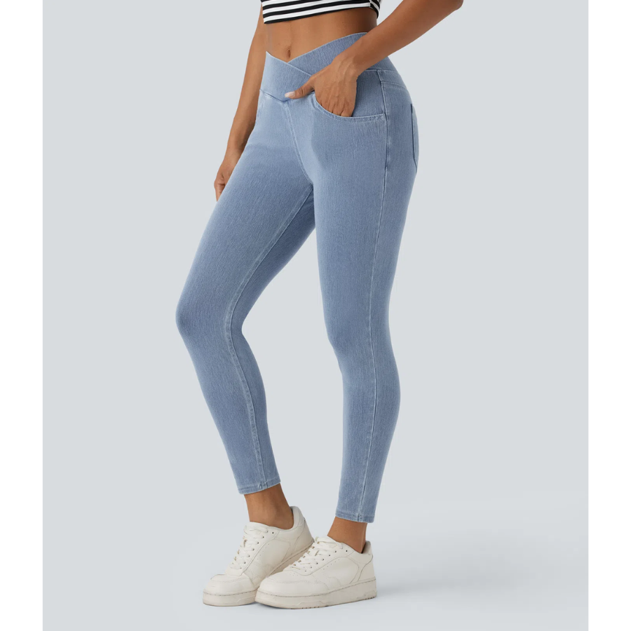BumFlair - Shaping Comfort Denim Leggings for Women