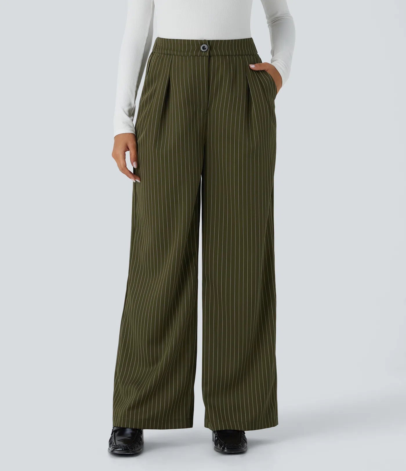 BumFlair – Airy Comfort Wide Leg Work Pants for Women