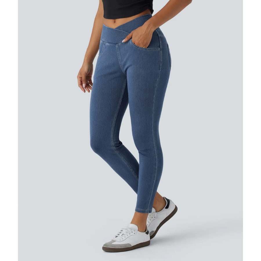 BumFlair - Shaping Comfort Denim Leggings for Women