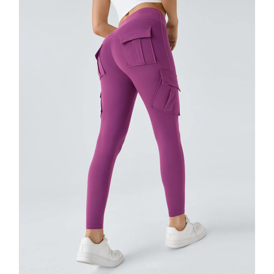 BumFlair - High-Waist Compression Skinny Leggings for Women